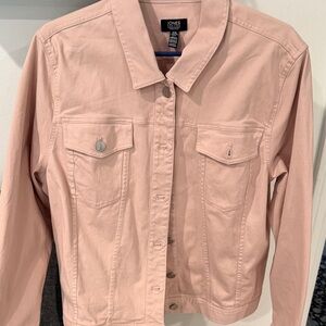 Jones New York Blush Jean Jacket